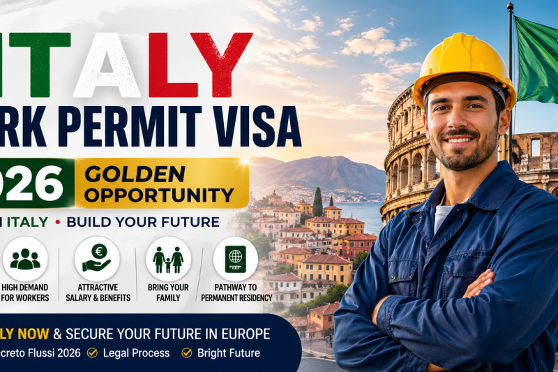 Italy Work Permit Visa 2026 – Golden Opportunity